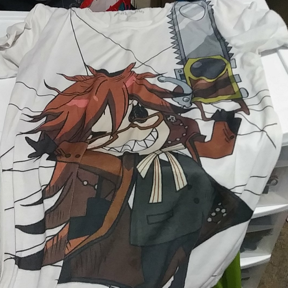 Black butler shirt